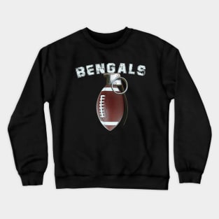 Bengals Bootball Grenade. Crewneck Sweatshirt